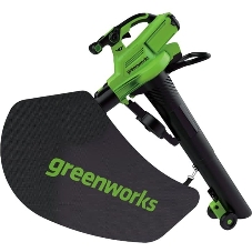 Воздуходув-Садовый Пылесос аккумуляторный GreenWorks GD40BVII, 40V, бесщеточный, без АКБ и ЗУаккумуляторный (2406907)