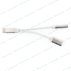Переходник Cablexpert Переходник USB, USB Type-C/Jack3.5 F+ Type-C F, пакет (CCA-UC3.5F-02-W)