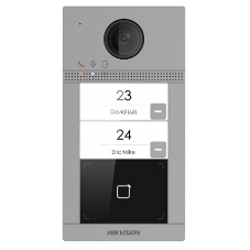 Видеопанель Hikvision DS-KV8213-WME1(B)/Flush цветной сигнал