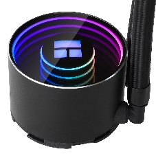 Водяное охлаждение для процессора Thermalright Frozen Notte 240 черный ARGB V2 (240мм, Black, ARGB/ Fans: 2x120мм, 72.37CFM, 27.7dBA, 2000RPM/ Pump height 54мм, 28dBA, 5300RPM, Rad thickness 27мм/ S: 1200, 1700, 1851, 2011, 2066, 115X, AM2, AM2+, AM3, AM3+, AM4, AM5, FM1, FM2, FM2+)