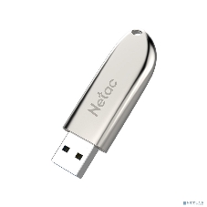 Флешка USB Netac U352 (NT03U352N-008G-20PN), 8Gb, USB 2.0, R/W 50/15, серебристый