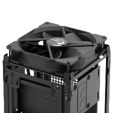 Компьютерный корпус без блока питания Fractal Design Mood, Mini-Tower, 1x180мм, 2xUSB-A 3.0 + 1xUSB 3.2 Type-C, SFX PSU Support, mITX Light Gray