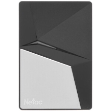 Внешний SSD Netac Z6S 240Gb USB 3.2 Gen 2 Type-C External SSD, R/W up to 550MB/480Mb/s,with USB-C to USB-A cable and USB-A to USB-C adapter