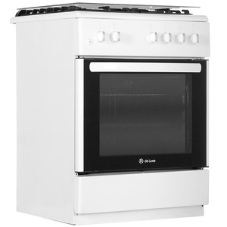 Газовая плита De Luxe 606040.24-001г(кр)чр белый