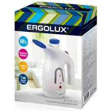 Отпариватель Ergolux ELX-GS01-С35 белый/синий, 800 Вт, 98 г/мин, 200 мл
