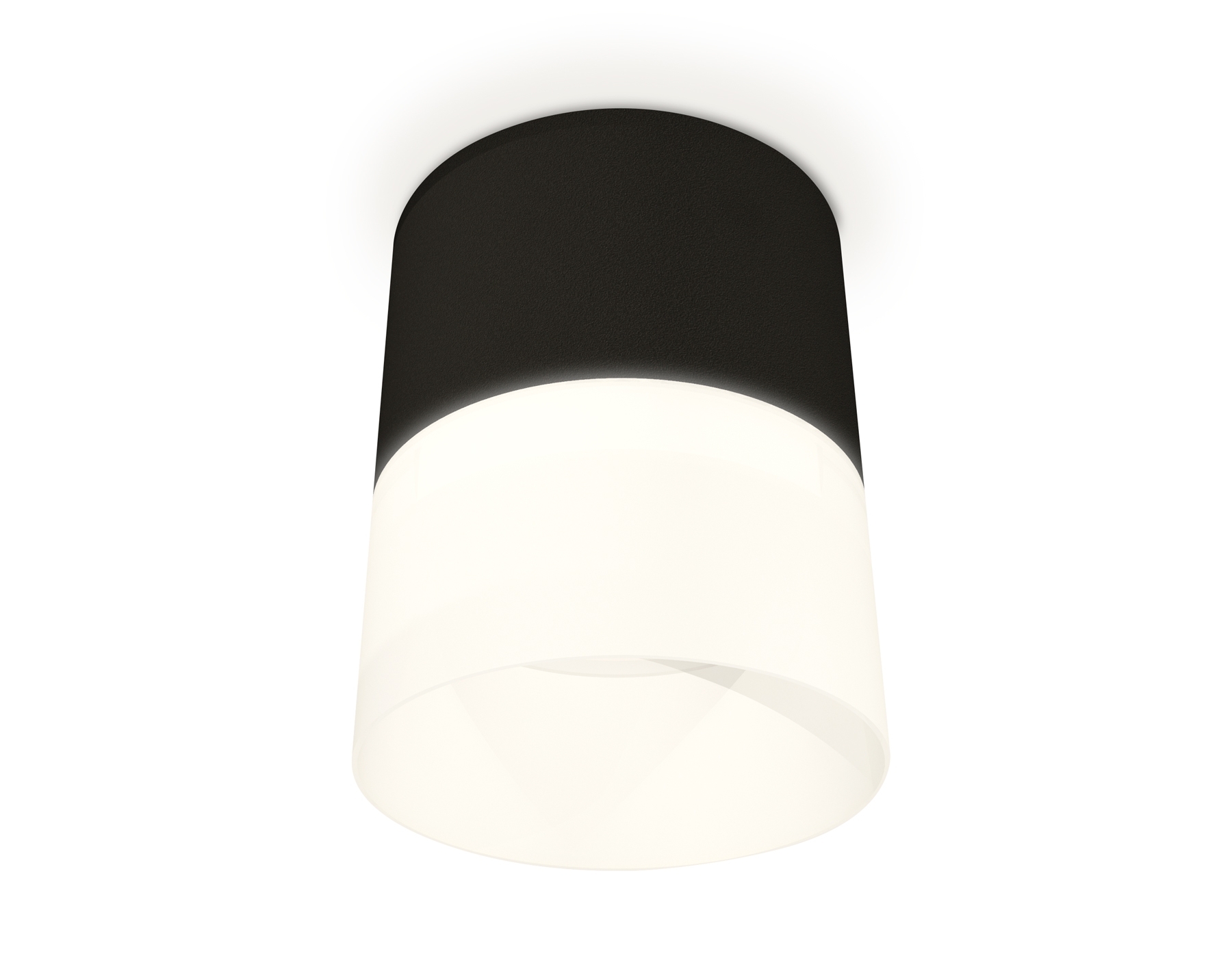 Светильник Ambrella Light XS8111002 SBK/FR черный песок/белый матовый GX53 (C8111, N8402)