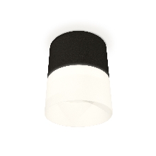 Светильник Ambrella Light XS8111002 SBK/FR черный песок/белый матовый GX53 (C8111, N8402)