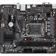 Материнская плата GIGABYTE H610M H V2, LGA1700, Intel H610, 2xDDR5, 4xSATA, 1xM.2, 1xPCIe 4.0 x16, HDMI, D-Sub, 1x1Gb LAN, 3x3.5 мм, 7.1, microATX