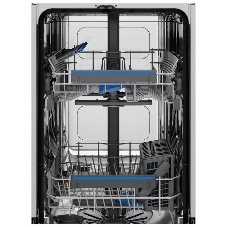 Встраиваемая посудомоечная машина Electrolux EEG62300L, серебристый, 44.6 см, 9 компл., 44 дБ, класс D