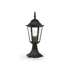Светильник Ambrella light ST2023 BK/CL черный/прозрачный IP54 E27 max 40W D150*400