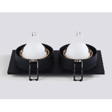 Светильник Ambrella light TN102735/2 BK/GD черный/золото GU5.3 175*92*23