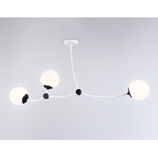 Светитльник Ambrella Light TR2566/3 WH/BK белый/черный E27/3 max 60W 1130*150*540