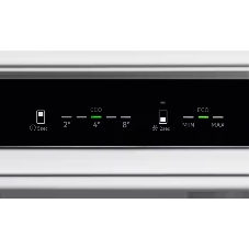 Холодильник Встраиваемый ELECTROLUX ENT6MD18S3 комбинированный, No Frost (морозильная камера), электронное управление, полезный объём: 248 л (186 + 62 л), перенавешиваемые двери, складная полка, лоток для яиц, 54x54.9x177.9 см