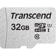 Флеш карта microSD 32Gb Transcend microSDHC Class 10 UHS-1 U1, (без адаптера), TLC