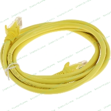 Патч-корд Premier PP12-2M/Y 1000Gbит/с UTP 4 пары cat.5e CCA molded 2м желтый RJ-45 (m)-RJ-45 (m)