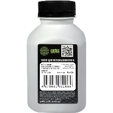 Тонер Cactus CS-THPU-50 черный флакон 50гр. для принтера HP Universal Q2612A/Q5949A/CE505A/7115/Q6511/7516/Q4092