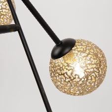 Светильник подвесной HIPER H819-0 6G96Вт BLACK/GOLD
