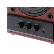 Акустическая система SVEN SPS-702 2.0 коричневый/орех 40Вт