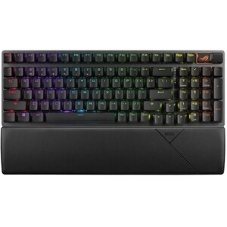 Клавиатура ASUS Strix Scope II 96 гибридная, Bluetooth, радиоканал, чёрный