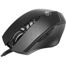 Мышь проводная A4Tech Bloody V8M Max черный, 12000 dpi, USB, кнопки - 10