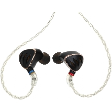 Проводные наушники FiiO FH5s черный/медный, внутриканальные, Jack 3.5/2.5/4.4 мм, сменные штекеры