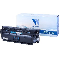 Картридж лазерный NVPrint совместимый НР CF361A Cyan для LJ Color M552/M553 (5000k)