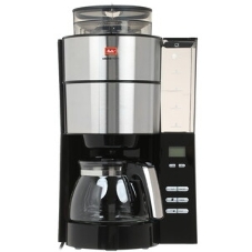 Кофеварка капельная Melitta Aromafresh 2 Grind & Brew черный, исп. кофе - зерновой, 1.25 л
