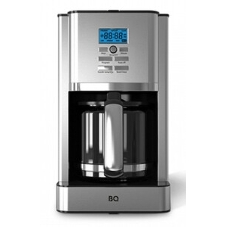 Кофеварка капельная BQ CM1004 серебристый/черный, исп. кофе - молотый, 1.8 л, 1000 Вт.