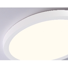 Светильник светодиодный ультратонкий Ambrella light FZ1903 WH белый IP54 20W 3000K-6500K CCT-переключатель D300*25 (Без ПДУ)
