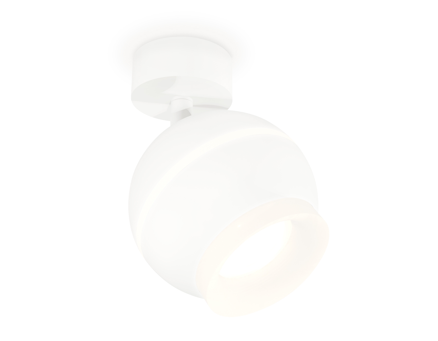 Комплект поворотного светильника Ambrella light XM1101017 SWH/FR белый песок/белый матовый MR16 GU5.3 LED 3W 4200K (A2202, C1101, N7165)