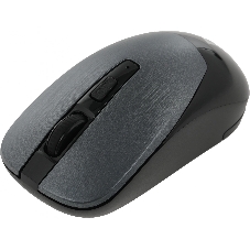 Мышь беспроводная Defender Wave MM-995 серебристый, 1600 dpi, радиоканал, USB, кнопки - 4