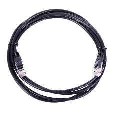 Патч-корд Lanmaster UTP TWT-45-45-0.5-BK вилка RJ-45-вилка RJ-45 кат.5е 0.5м черный ПВХ (уп.:1шт)