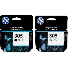 Картридж HP 305 струйный, набор черный и цветной (120/100 стр)