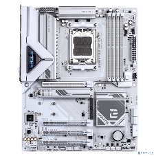 Материнская плата Gigabyte B850 EAGLE WIFI7 ICE, AM5, AMD B850, 4xDDR5, 4xSATA, 3xM.2, 1xPCIe 5.0 x16, 1xPCIe 4.0 x4, 2xPCIe 3.0 x1, 1xDP (v1.4), 1xHDMI, 1x2.5Gb LAN, Wi-Fi 7, Bluetooth 5.4, 1xUSB-C 5Gbps, 2xUSB-A 10Gbps, 2xUSB-A 5Gbps, 4xUSB-A 2.0, 3x3.5 мм, 7.1, ATX
