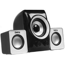Акустическая система Dialog Colibri 11W RMS - 2.1, черный, питание от USB