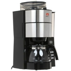 Кофеварка капельная Melitta Aromafresh 2 Grind & Brew черный, исп. кофе - зерновой, 1.25 л