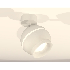 Комплект поворотного светильника Ambrella light XM1101017 SWH/FR белый песок/белый матовый MR16 GU5.3 LED 3W 4200K (A2202, C1101, N7165)