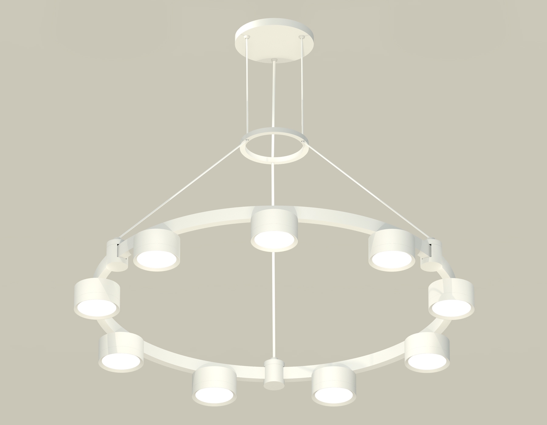 Светильник Ambrella light XR92031800/9 SWH белый песок GX53 (A9203, C9241, N8112)
