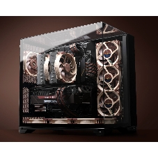 Кулер для процессора/ CPU Cooler Noctua NH-D15 G2 LBC (228W, 4-pin PWM, 168mm, Al/Cu, 8x6mm, 2x140mm, 91.5CFM, 24.8dBA, 1500RPM, S: 1851/1700/1200/115X, AM5/AM4, Beige/Brown)