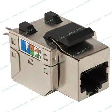 Модуль Keystone RJ45, Cat.5E, STP, 90 градусов, белый