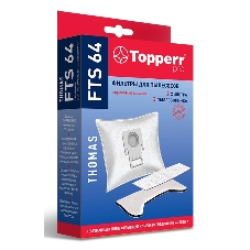 Комплект фильтров Topperr FTS 64 д/пылесосов Thomas HYGIENE-BOX 1135