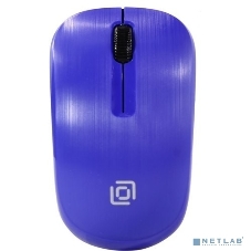 Мышь беспроводная Oklick 525MW синий, 1000 dpi, радиоканал, USB, кнопки - 3