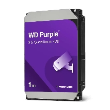 Жесткий диск Western Digital 1Tb Purple, SATA III 5400rpm, 64Mb 3.5