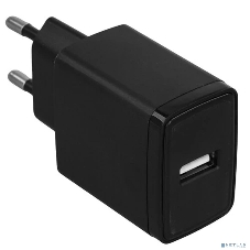Сетевое зарядное устройство Cablexpert MP3A-PC-57, 5Вт, 1А, 1хUSB, черный, пакет