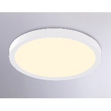 Светильник светодиодный ультратонкий Ambrella light FZ1903 WH белый IP54 20W 3000K-6500K CCT-переключатель D300*25 (Без ПДУ)