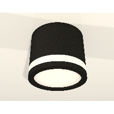 Светильник Ambrella Light XS8111003 SBK/FR черный песок/белый матовый GX53 (C8111, N8415)