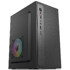 Компьютерный корпус Accord Entry ACC-2053B черный без БП mATX 1x80мм 1x120мм 2xUSB2.0 audio