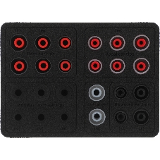 Проводные наушники FiiO FH5s черный/медный, внутриканальные, Jack 3.5/2.5/4.4 мм, сменные штекеры