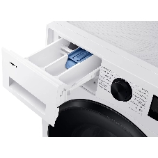 Стирально-сушильная машина Samsung WD90DG5G34BELP белый, загрузка фронтальная 9 кг, 1400 об/мин., класс: A