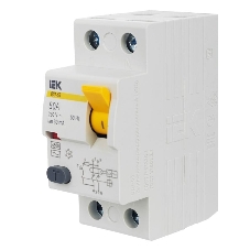 Выключатель дифференциального тока (УЗО) IEK MDV10-2-050-030 ВД1-63 2Р 50А 30мА IEK